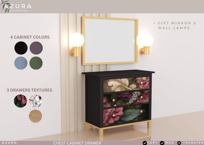 AZURA ::: CHEST CABINET DRAWER - HOUSE FURNITURE