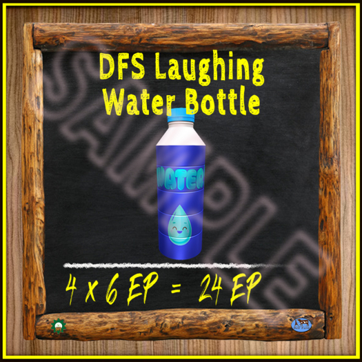 TEXTURE - DFS Laughing Water Bottle (Full Perm)