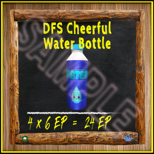 TEXTURE - DFS Cheerful Water Bottle (Full Perm)