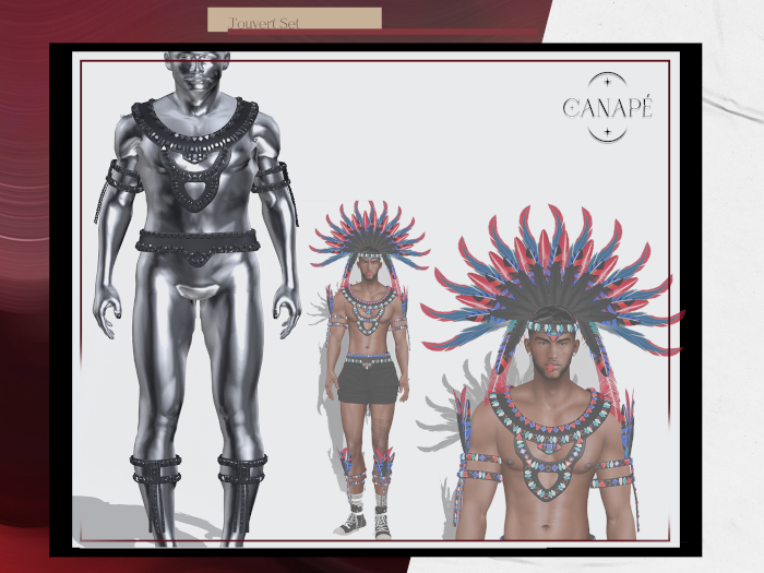 [Canape] J'ouvert Set Black