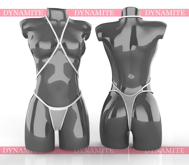 White Fishnet Brendice Maitreya
