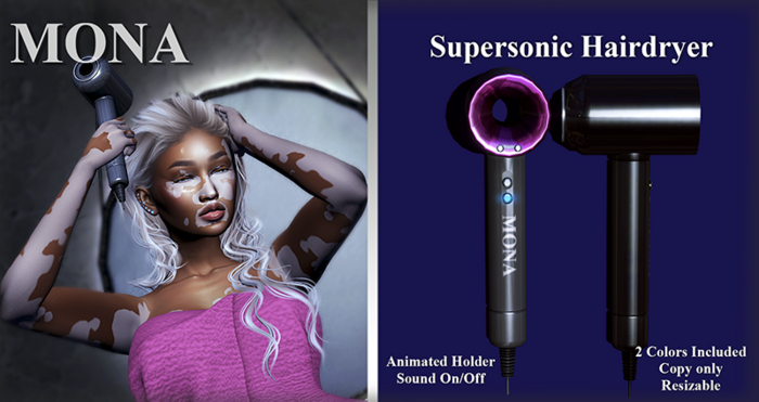 MONA - Supersonic Hairdryer 