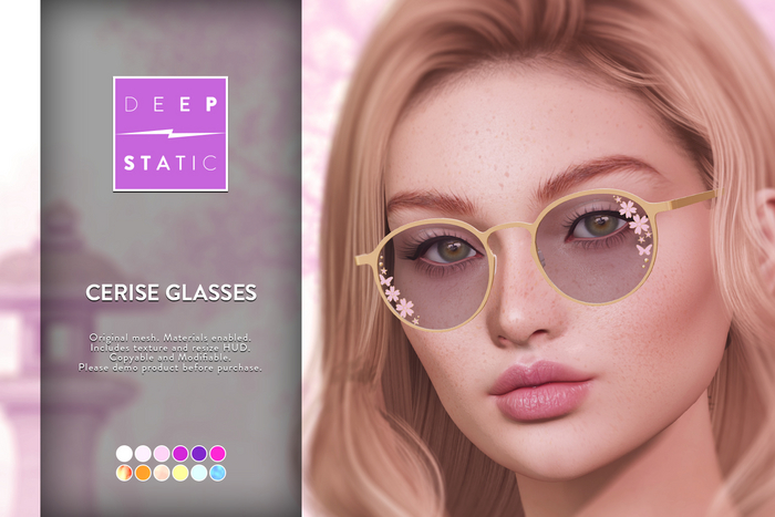 Cerise Glasses by DEEP STATIC