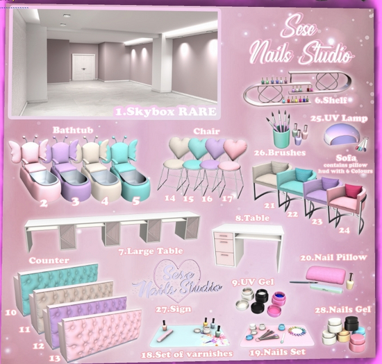 22. Sese - Nails Studio - Sofa