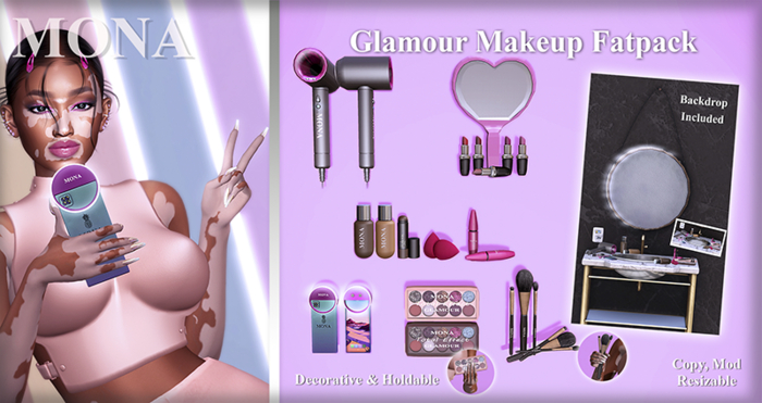 MONA - Glamour  Makeup Fatpack