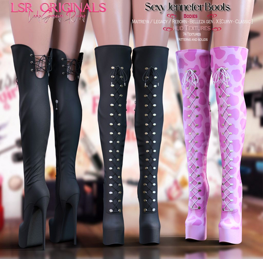 [ LsR Shoes ] - Sexy Jennefer Boots Fatpack DEMO