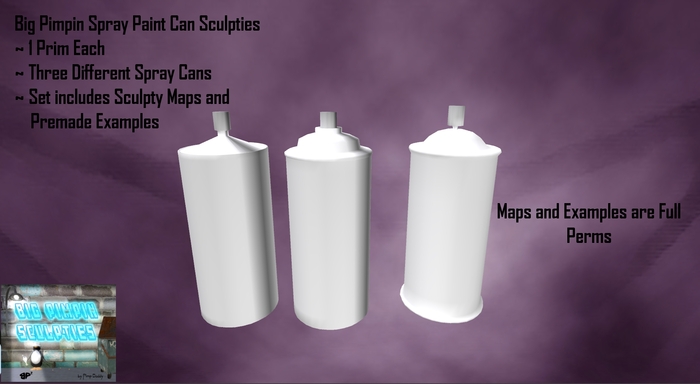 Big Pimpin Spray Paint Cans