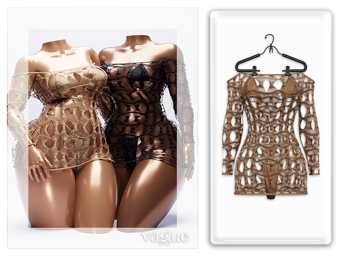 Vague. Essence Set - Nude -