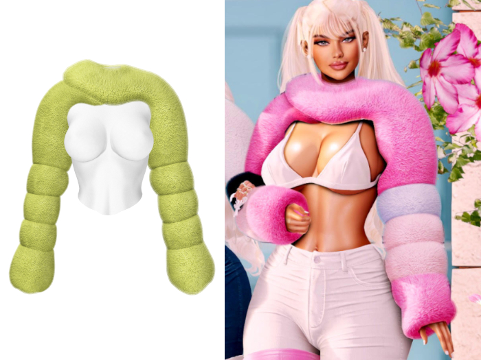 YALLA ~ Kass Fur [LIME]