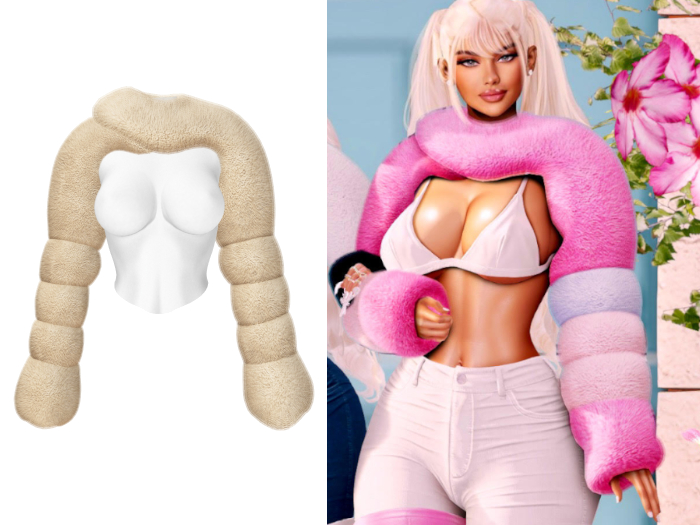 YALLA ~ Kass Fur [BEIGE]