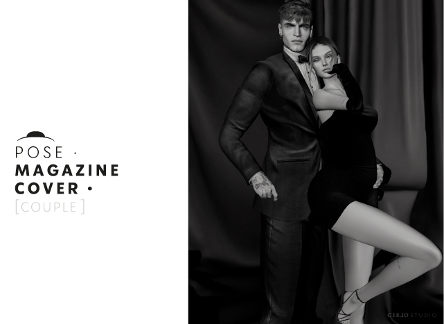 Pose MAGAZINE COVER COUPLE