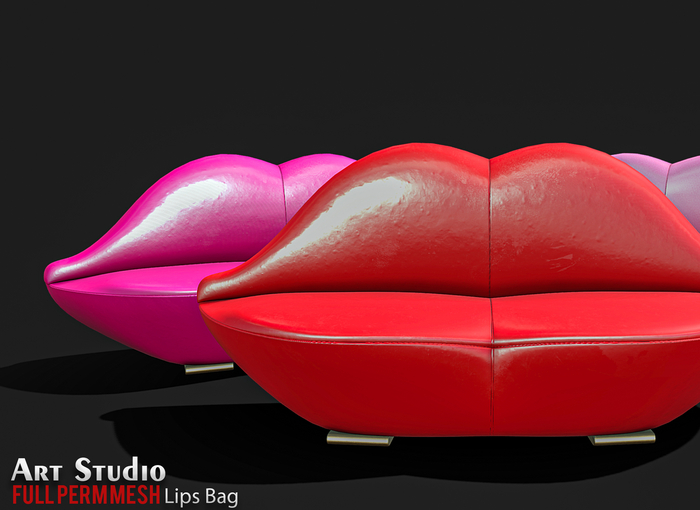 Art Studio.FULL PERM \\ Lips Sofa