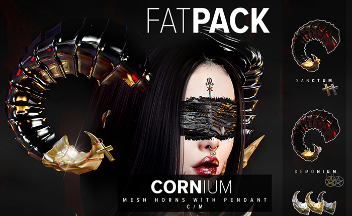 .:Nosferatum:. Cornium horns [FATPACK]