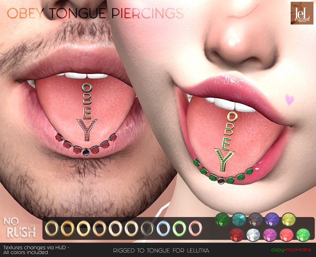 [NoRush] DEMO Obey Tongue Piercings (LEL)