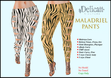 #GIFT#Delicatt Couture - MALADRIEL PANTS - zebra