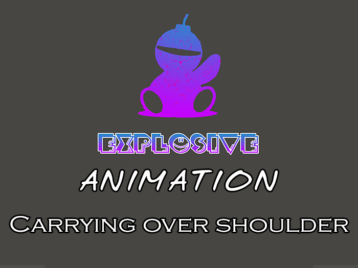 Explosive animation - Carrying over shoulder Full Perm