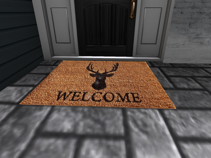 Welcome Mat  - Deer
