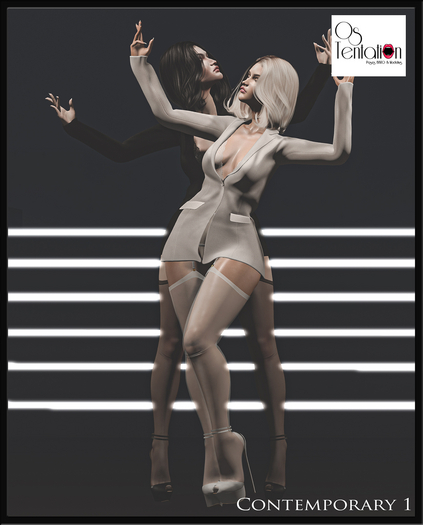 * TentatioN * BENTO Poses - CONTEMPORARY 1 (Unpacker)