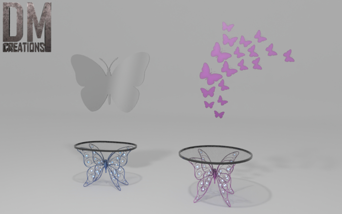 Butterfly Tables Full Perm Mesh