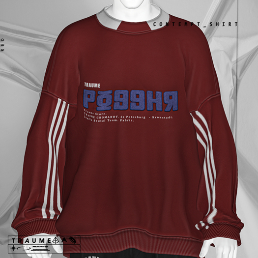 [Traume] Contempt Shirt Red