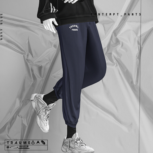 [Traume] Contempt Pants Navy blue