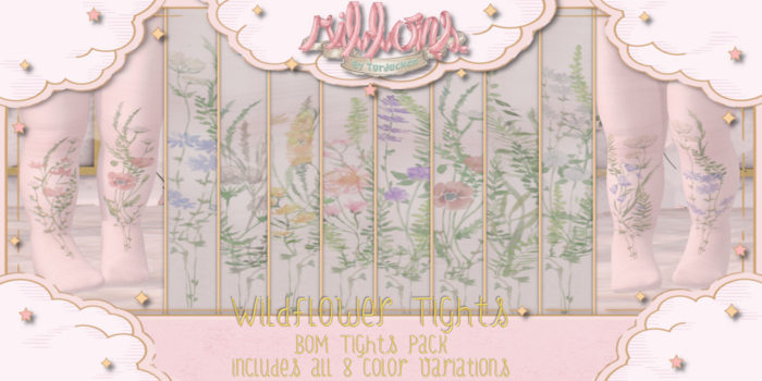 {Ribbons} Wildflower Tights - BOM {Box}