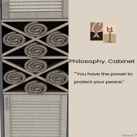 CHAI Philosphy Set Towel Organizer