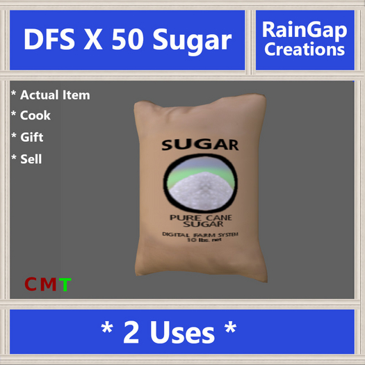 DFS SUGAR X 50 ACTUAL ITEM