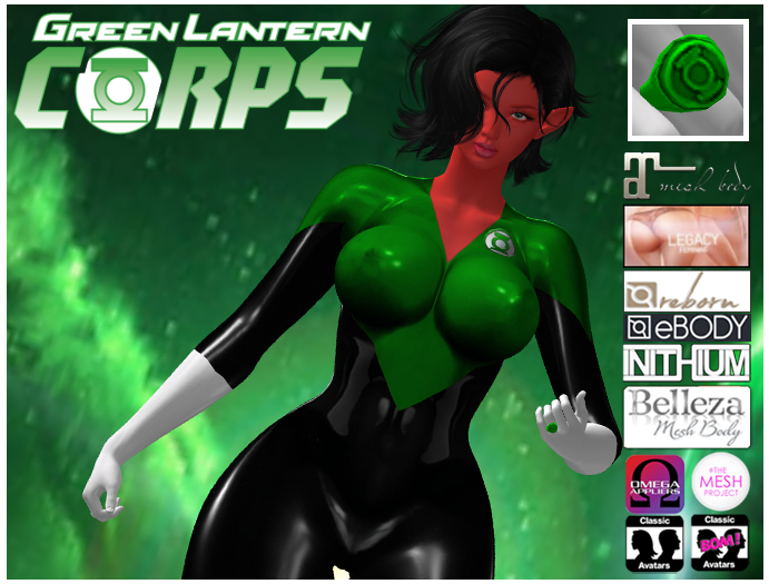 Green lantern Soranik 