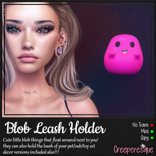 Creeperesque - Blobs Leash Holder