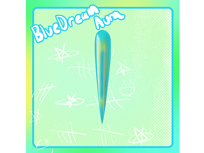 LUDIC - BlueDream Aura Nails