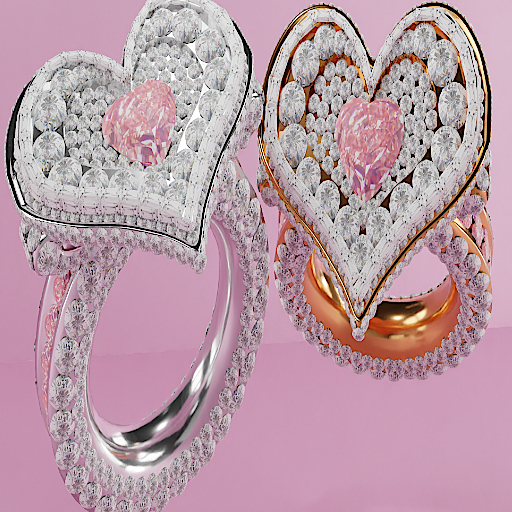 BWOKE " MY HEARTS<3" Ring