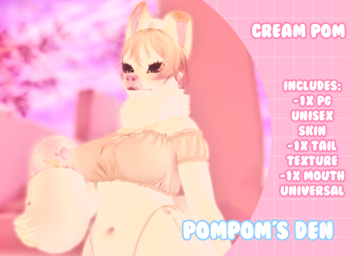 {PomPom's Den} Cream Pom Mod