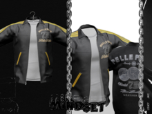 Mind$et - Pelle Leather Jacket - Yellow