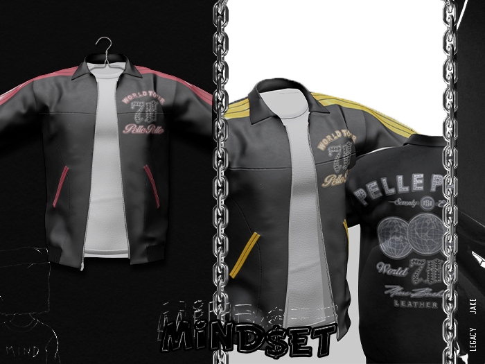 Mind$et - Pelle Leather Jacket - Red