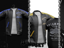 Mind$et - Pelle Leather Jacket - Blue