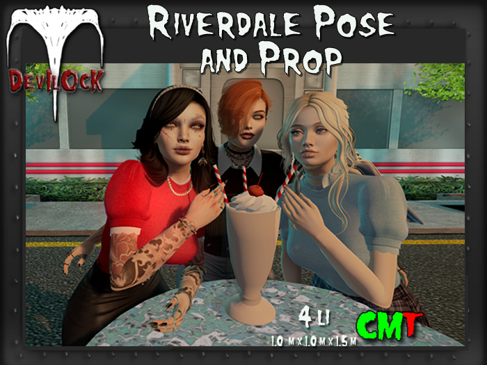 DEVILOCK - Riverdale Pose & Prop (ADD TO UNPACK)