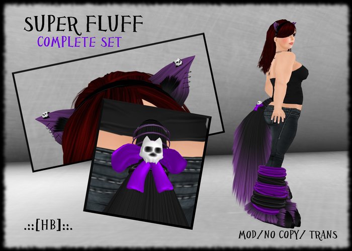 .::[HB]::.  Super Fluff Purple 