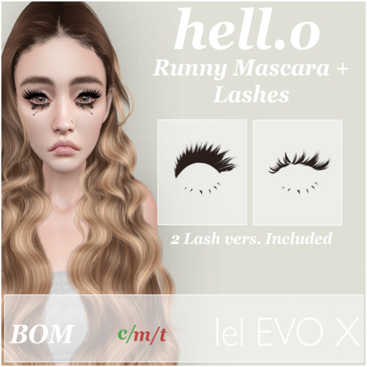 hell.o - Runny Mascara + Lashes