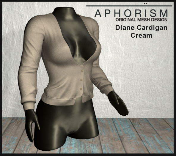 !APHORISM! - Diane Cardigan Cream