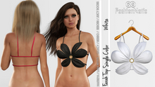 Farah Top White - Maitreya, Petite, Legacy, Nerido, Reborn, Juicy - FashionNatic