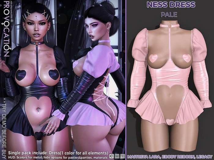 [Provocation] Ness dress-Pale
