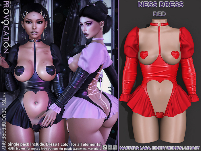 [Provocation] Ness dress-Red