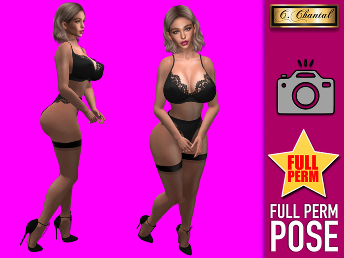 C.CHANTAL Full Perm Pose #FPP-050 Photo Model