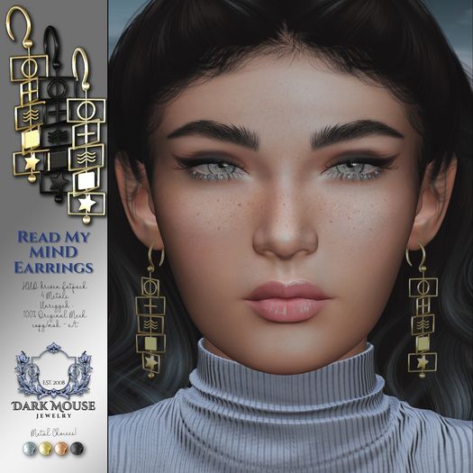 *DM* Read My Mind Earrings