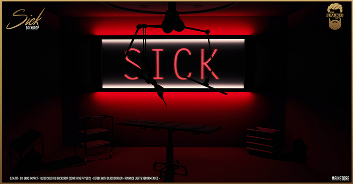 Sick Backdrop - The Bearded Guy
