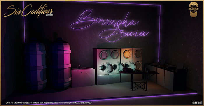 Sin Codificar Backdrop - The Bearded Guy