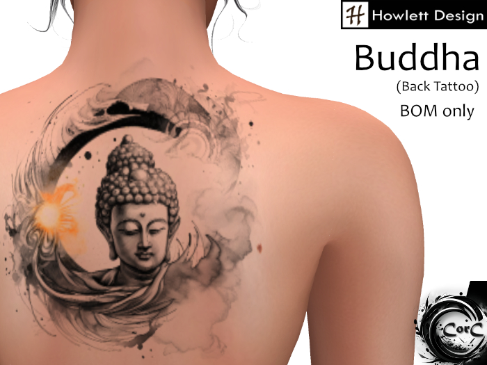 [HDesign] Buddha (Back Tattoo)