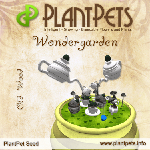 PlantPet Seed [Wondergarden *Old Wood*]