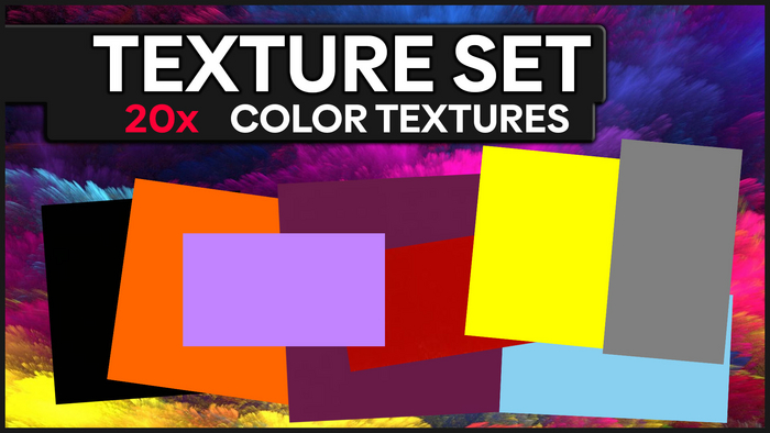 [MICHE] 20x COLOR TEXTURES SET